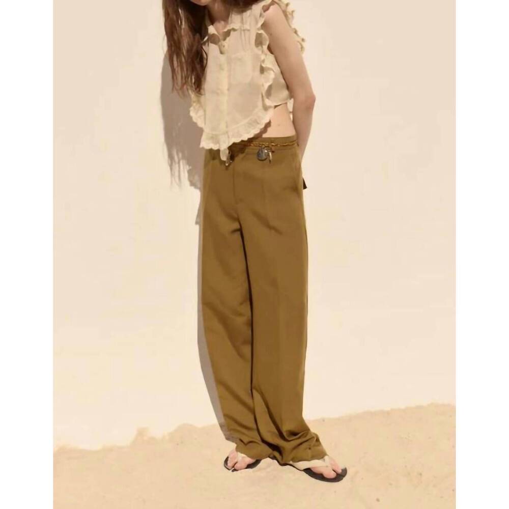 NEW DELUC bari pant in army